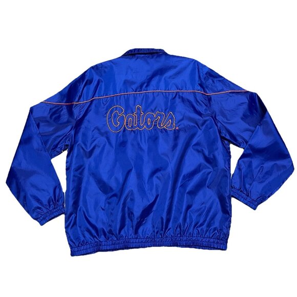 University Of Florida Gators Windbreaker Jacket Mens Size XL Blue Embroidered - Picture 2 of 6